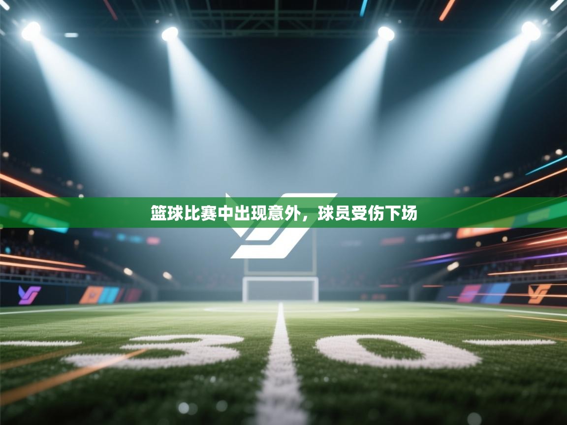 篮球比赛中出现意外，球员受伤下场  第2张
